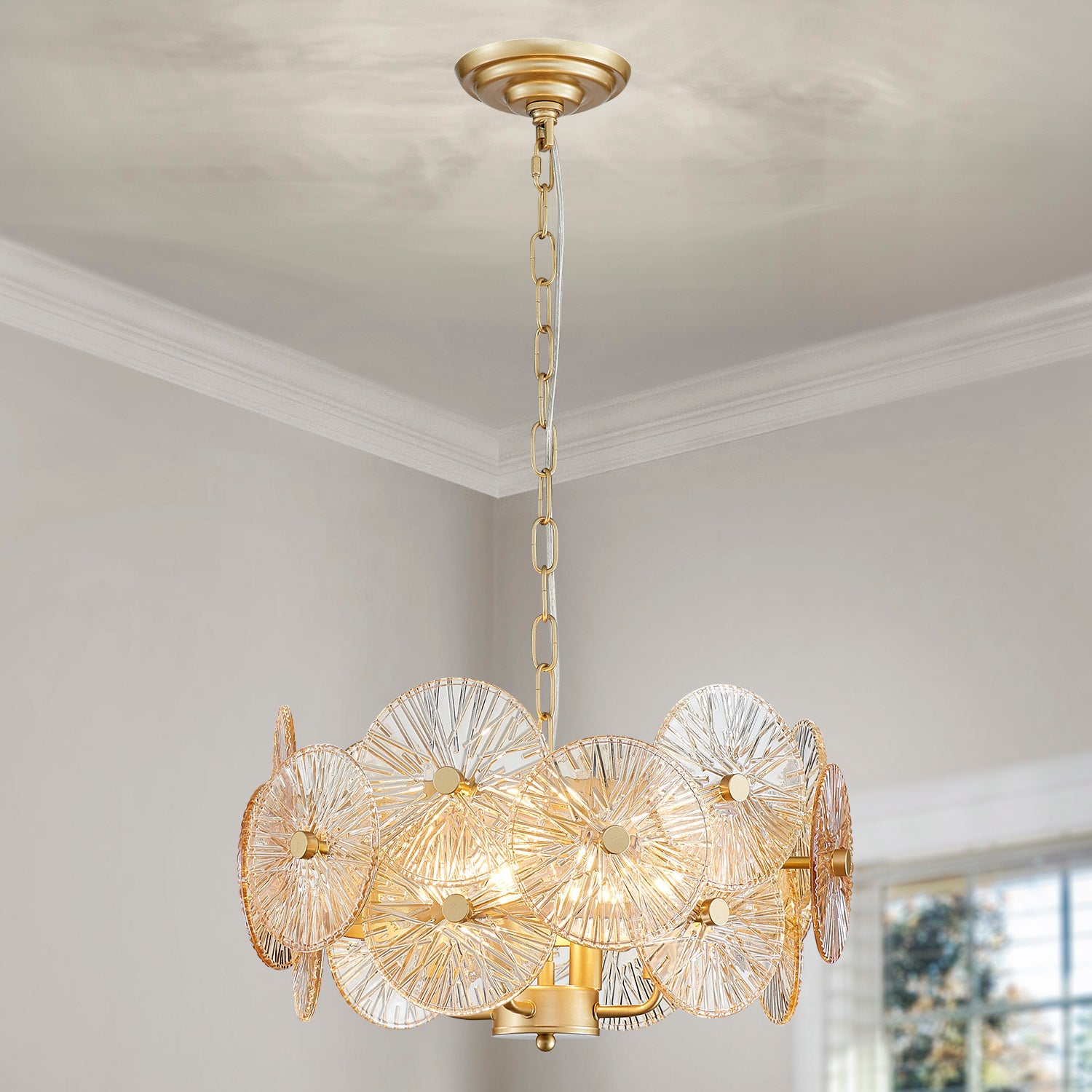 Modern chandelier